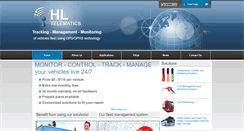Desktop Screenshot of hl-telematics.com